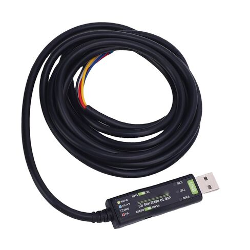 USB إلى RS232 RS485 كابل محول FT232RNL رقاقة 2M مع أجهزة تلفزيون حارس انتعاش الفتيان مؤشر LED لـ 10 8.1 8 7 الهاتف الذكي OS X in Kuwait