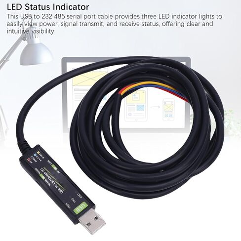 USB إلى RS232 RS485 كابل محول FT232RNL رقاقة 2M مع أجهزة تلفزيون حارس انتعاش الفتيان مؤشر LED لـ 10 8.1 8 7 الهاتف الذكي OS X in Kuwait
