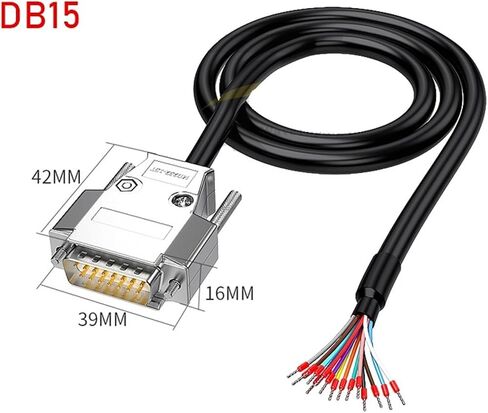 RS232 المنفذ التسلسلي DB9 كابل DB15 بيانات البيانات DB25 كابل طرفي واحد من الذكور أنثى 9Pin كابل البيانات المحمي (DB25 أنثى ، 3M) in Saudi Arabia