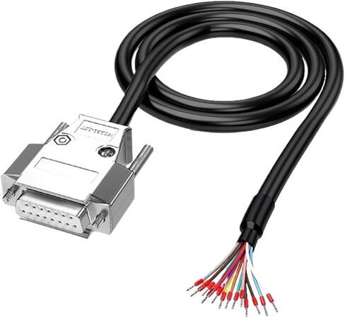 RS232 المنفذ التسلسلي DB9 كابل DB15 بيانات البيانات DB25 كابل طرفي واحد من الذكور أنثى 9Pin كابل البيانات المحمي (DB25 أنثى ، 3M) in Saudi Arabia