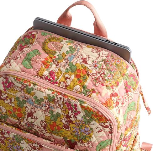Vera Bradley Disney Premium Cotton Bancroft Backpack ، Mickey's Promenade in Saudi Arabia