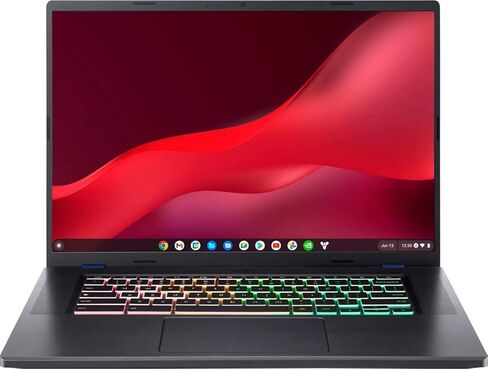 Acer Chromebook 516 GE Laptop ، Intel 12-Core I5-1240p ، 16 "WQXGA IPS Display ، Intel Iris XE Graphics ، 8GB LPDDR4 2TB SSD ، 4-Zone RGB Backlit Backboard ، Wi-Fi 6E ، Type-C ، 1080p camera ، in Saudi Arabia