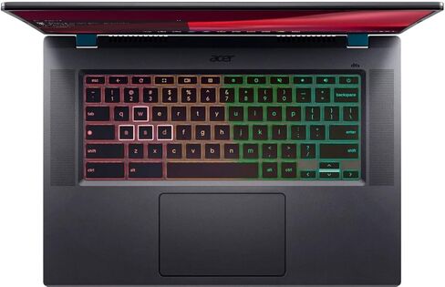 Acer Chromebook 516 GE Laptop ، Intel 12-Core I5-1240p ، 16 "WQXGA IPS Display ، Intel Iris XE Graphics ، 8GB LPDDR4 2TB SSD ، 4-Zone RGB Backlit Backboard ، Wi-Fi 6E ، Type-C ، 1080p camera ، in Saudi Arabia