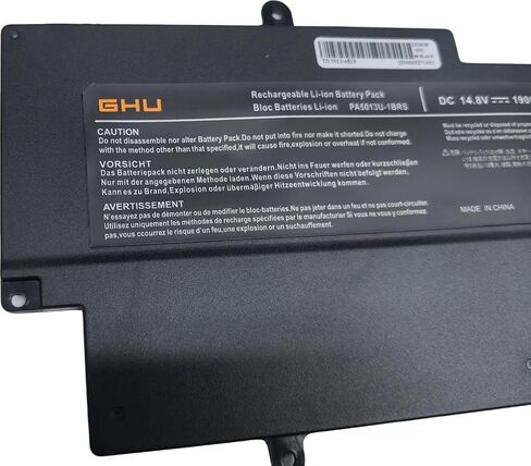 GHU New Battery PA5013U-1BRS لـ Toshiba Portege Z830 Ultrabook Series Z830-10P Z830-BT8300 Z830-S8301 Z830-S8302 Z835 Z930 Z935 28 WH 14.8V in Saudi Arabia