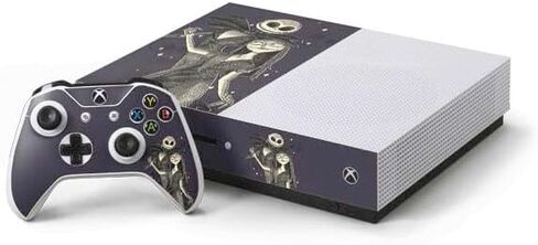 Skinit Skinit Gaming Gaming Skin متوافق مع وحدة التحكم في Xbox One S وحزمة التحكم - Disney المرخص رسميًا Disney The Nightmare قبل تصميم عيد الميلاد و Sally Art Design in Saudi Arabia