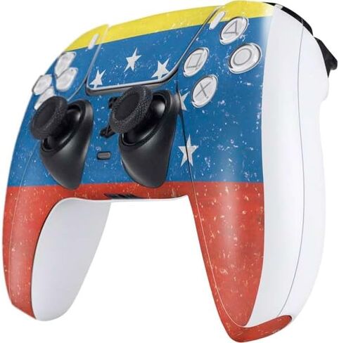 Skinit Skinit Gaming Gaming Skin Accompated مع PS5 Controller - Fenezuela Flag Design in Saudi Arabia