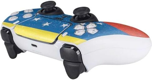 Skinit Skinit Gaming Gaming Skin Accompated مع PS5 Controller - Fenezuela Flag Design in Saudi Arabia