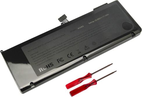 Tree.NB A1382 بطارية 10.95v 77.5wh بطارية الكمبيوتر المحمول لـ MacBook Pro 15 بوصة Core I7 (فقط لأوائل 2011 في أواخر عام 2011 في منتصف عام 2012) A1286 MC721LL/A MC723LL/A MD035LL/A MD318LL/A MD322LL/A MD103LL/A MD104LL/A in Kuwait