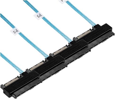 -ميني S/A/S SFF-8087 إلى 4 SFF-8482 Card Card Card Cable Cable SATA Cable SATA in Kuwait