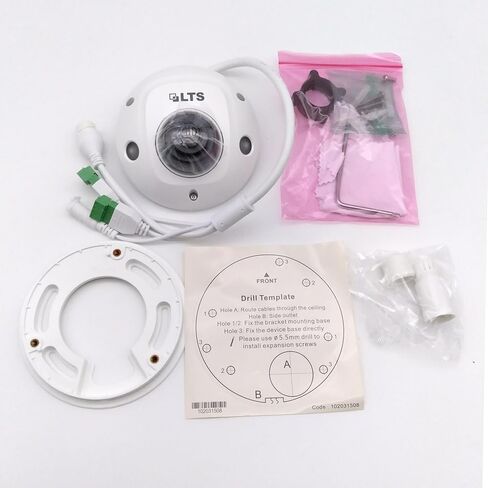 Generic LTS CMIP3142W-28SDA 4MP MINI DOME IP كاميرا 2.8 ملم. in Kuwait