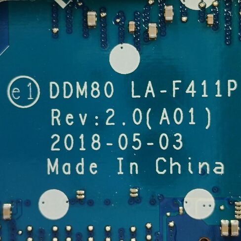 استبدال لـ Dell Latitude 5590 Motherboard DDM80 LA-F411P Mainboard I5-8350U Processor 0VJF9H VJF9H in Kuwait