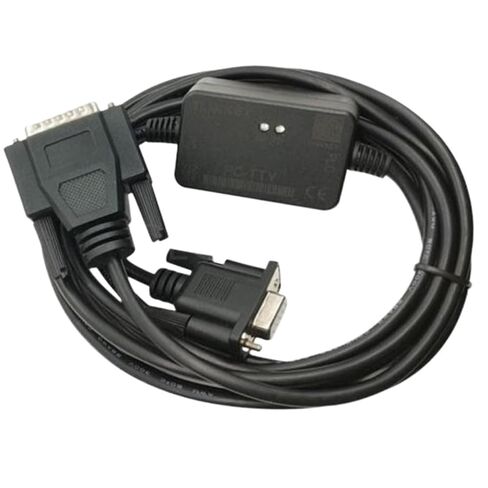 RS232 PC-TTY PC إلى كبل برمجة المحول TTY DB9 أنثى إلى DB15 ذكر لـ S5 6ES5734-1BD20 in Saudi Arabia