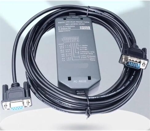 Multi-Master 6ES7901-3CB30-0XA0 RS232/PPI PC/PPI كابل البرمجة المعزولة 187.5 كيلو بت في الثانية ل S7-200 و HMI PC-PPI in Saudi Arabia