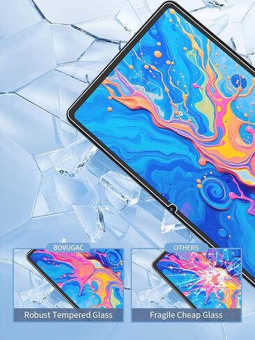 [2 Pack] Screen Protector for Teclast ArtPad Pro Tablet 12.7 Inch Tempered Glass Film, Screen Protector for Teclast ArtPad Pro 12.7" Tablet Anti-Scratch & Sensitive & 9H Hardness in Kuwait