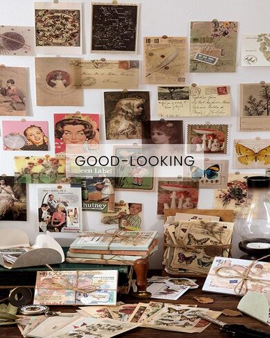 مجموعة Scrapbook Supplies Kit ، Junk Journal Ephemera Pack مع ملصقات Washi ، تصاميم الورق غير اللامعة للمجلات والمخططين والكلامات و DIY (Time Traveler) in Saudi Arabia