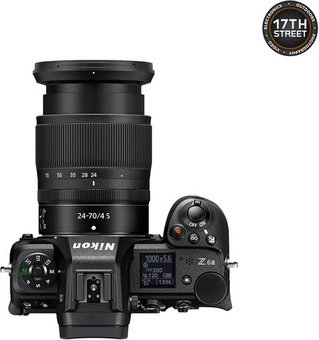 كاميرا Nikon Z6 III FX-Format Lirrorless وعدسة Nikkor 24-70 مم F/4 S (أسود) مع بطاقة Protex Extreme Pro Cfexpress ، وبطارية Waith + شاحن كومبو وظهر كاميرا Waith (مجموعة الحزمة) in Saudi Arabia