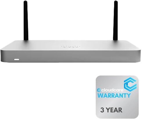 MX67W-HW MX67W Security & SD-WAN APPLIANCE (MX67W-HW) | سحابة تدار | واي فاي مدمج | 450 ميغابت في الثانية | ابق محميًا مع ضمان لمدة 3 سنوات (لا يوجد ترخيص) in Kuwait