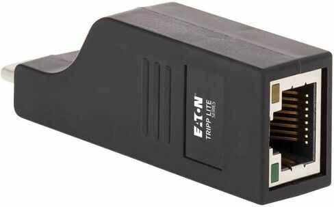 TRIPP Lite Eaton Series U436-000-GB USB-C Gigabit Ethernet Adapter ، USB 3.1 Gen 1 10/100/1000 MBPS ، Pluge & Play Vertical for Laptop/Tablet ، Cloud Care Pre-Configured حزمة مؤهلة (10 حزمة) in Saudi Arabia