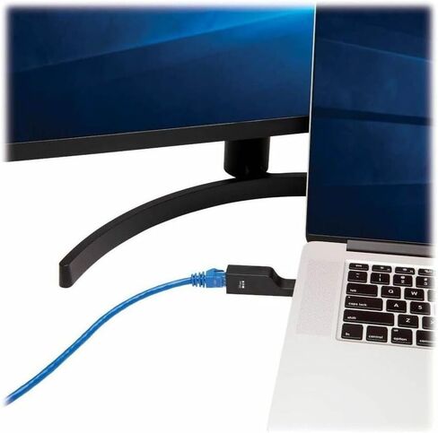 TRIPP Lite Eaton Series U436-000-GB USB-C Gigabit Ethernet Adapter ، USB 3.1 Gen 1 10/100/1000 MBPS ، Pluge & Play Vertical for Laptop/Tablet ، Cloud Care Pre-Configured حزمة مؤهلة (10 حزمة) in Saudi Arabia