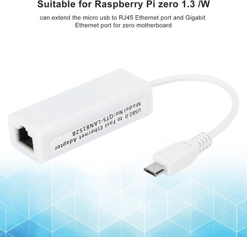 محول Yunir Ethernet لـ RASP PI 1.3 Micro USB إلى RJ45 مع ميناء Ethernet 10 ميجابت في الثانية ، ونصف الوجهين الكامل ، عملية التفاوض على السيارات in Kuwait