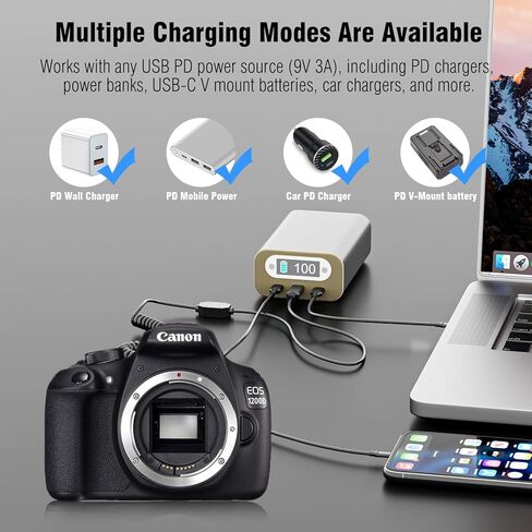 F1TP NP-BX1 Dummy Battery DK-X1 DC Coupler USB Cable kit for Sony Cybershot ZV-1, DSC-RX1, RX1R, RX100 II III IV V VI VII, M2 M3 M4 M5 M6/B M7, HX50 HX90 HX300 WX300 WX350 WX500 Cameras. in Saudi Arabia