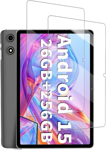 واقي الشاشة ل jjgj p30/yleebg p30 Android 15 tablet 10.1 بوصة ، FJIASTB مضاد للخلع 9H فيلم زجاجي يسهل تثبيته ، بدون فقاعة ، عبوة 2 in Saudi Arabia