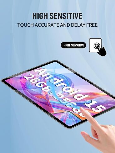 واقي الشاشة ل jjgj p30/yleebg p30 Android 15 tablet 10.1 بوصة ، FJIASTB مضاد للخلع 9H فيلم زجاجي يسهل تثبيته ، بدون فقاعة ، عبوة 2 in Saudi Arabia