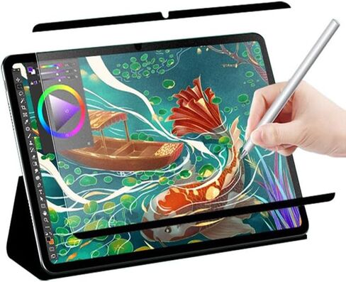 2pcs حامي شاشة الورق المغناطيسي لخطودي Galaxy Tab S10 Fe 10.9 (2025) SM-X520 SM-X526B SM-X528U ، فيلم غير لامع للرسم والكتابة ، قابلة للانفصال/قابلة لإعادة الاستخدام/الاستجابة/الفقاعة الحرة in Kuwait