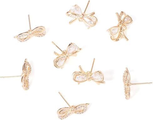 Craftdady 24pcs/12Pairs Stainless Steel Filigree Post Stud Earrings 2 Colors Flat Round Flower Hollow Pad Ear Pins with Safety Backs for Dangle Earring Jewelry Making Hole;1mm in Saudi Arabia