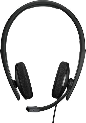 EPOS Adapt 160 USB II - Wired, Double-Sided, UC Optimized Headset with USB Connectivity - Superior Stereo Sound - Enhanced Comfort - Call Control - Black (Renewed) in Saudi Arabia