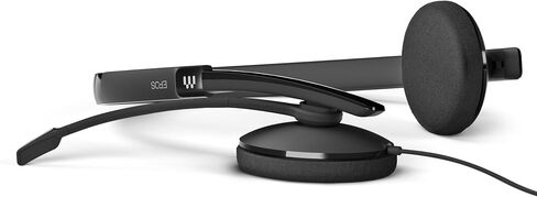 EPOS Adapt 160 USB II - Wired, Double-Sided, UC Optimized Headset with USB Connectivity - Superior Stereo Sound - Enhanced Comfort - Call Control - Black (Renewed) in Saudi Arabia