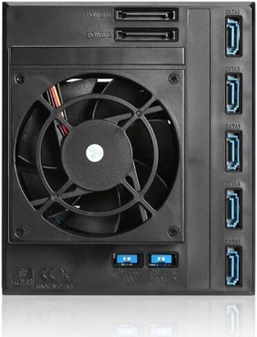 ISTAR BPN-DE350HD-Silver Trayless 3X 5.25 إلى 5x 3.5 12GB/S HTD SWAP in Kuwait