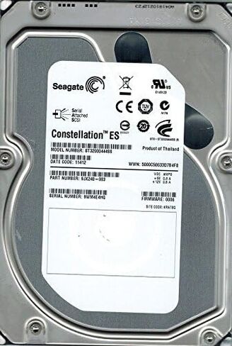 Seagate ST320004444SS P/N: 9JX248-003 F/W: 0006 2TB KRATSG SAS (تم تجديد معتمد) in Kuwait