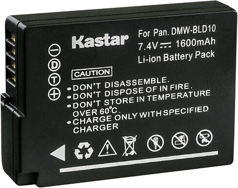 Kastar 3-Pack DMW-BLD10 Battery Replacement for Panasonic DMC-GX1, DMC-GX1W, DMC-GX1X, DMC-G3, DMC-G3K, DMC-G3W, DMC-GF2, DMC-GF2C, DMC-GF2W Camera in Saudi Arabia