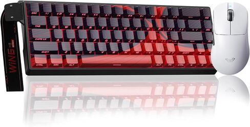 AULA Wireless Keyboard and Mouse Combo, WIN68 HE MAX Magnetic Switch Wired Mechanical Gaming Keyboard SC900 Max Wireless Mouse in Saudi Arabia