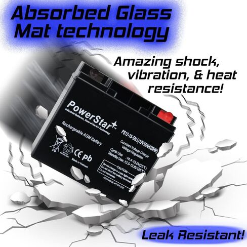12V 15AH CB19-12 Sealed Lead Acid AGM Rechargeable Deep Cycle Battery NEW in Saudi Arabia