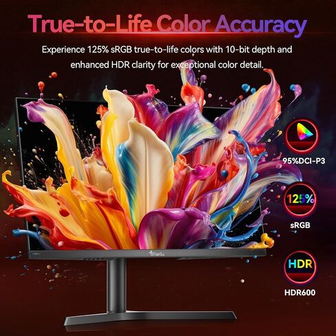 32 Inch 4K(3840 x 2160) UHD USB-C 144Hz Gaming Monitor,PIP/PBP,1ms(MPRT) IPS PC Screen,AMD FreeSync Premium,125% sRGB,Monitor with Speaker,Height Adjustable Stand in Saudi Arabia