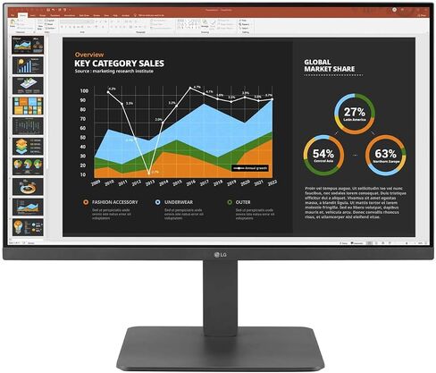 LG 24BR750C-C 24 '' IPS FHD Monitor مع كاميرا ويب FHD مدمجة وميكروفون ، ومكافحة الوهج ، و USB Type-C ™ in Kuwait