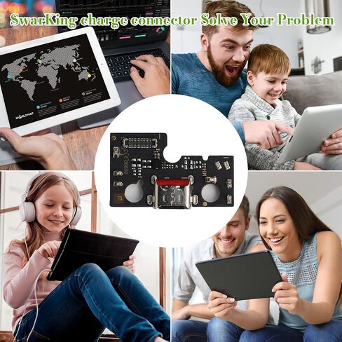 Charging Port USB Flex Dock Connector Replacement Repair Part for Lenovo Tab M10 Plus 3rd Gen TB125FU in Saudi Arabia