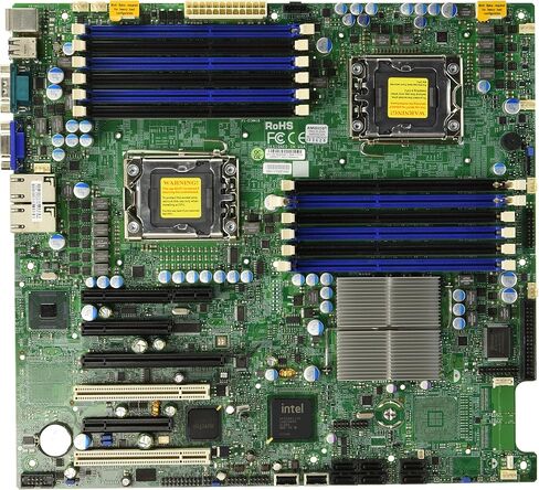 supermicro x8dti-f Intel 5520 DP LGA1366 DC MAX-96GB DDR3 EATX 3PCIE8 PCIE4 Motherboard in Saudi Arabia