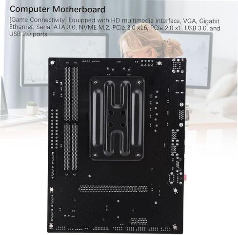 B550M K Gaming Motherboard ، تدعم AM4 RYZEN 5000 معالجات ، Micro ATX ، DDR4 64GB قناة مزدوجة ، Dual M.2 ، SATA 6GB / S ، Realtek LAN ، PCIE 4.0 in Kuwait