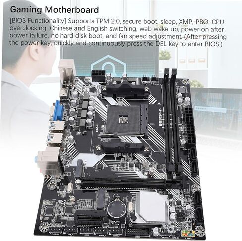 B550M K Gaming Motherboard ، تدعم AM4 RYZEN 5000 معالجات ، Micro ATX ، DDR4 64GB قناة مزدوجة ، Dual M.2 ، SATA 6GB / S ، Realtek LAN ، PCIE 4.0 in Kuwait