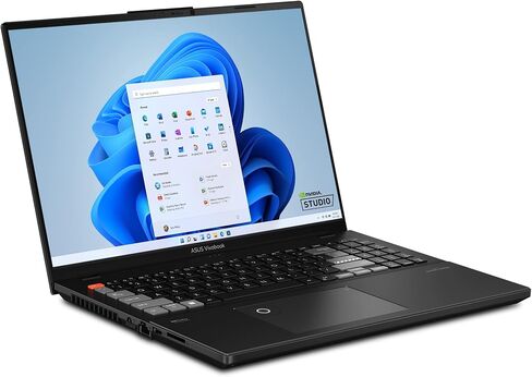 ASUS VivoBook Pro 16 OLED Laptop, 16" OLED Display, Intel Core i9-13900H CPU, NVIDIA® GeForce® RTX™ 4060 GPU, 16GB RAM, 1TB SSD, Windows 11 Home, Quiet Blue, K6602VV-ES94 in Saudi Arabia