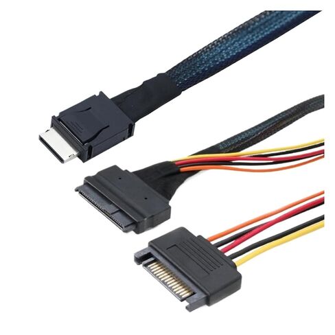 SFF 8611 4I إلى U.2 S/A/S SFF 8639+15P SATA Server Line (1M) in Kuwait