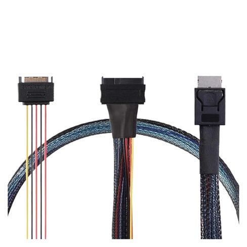 SFF 8611 4I إلى U.2 S/A/S SFF 8639+15P SATA Server Line (1M) in Kuwait