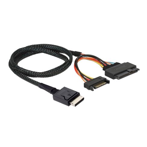 SFF 8611 4I إلى U.2 S/A/S SFF 8639+15P SATA Server Line (1M) in Kuwait