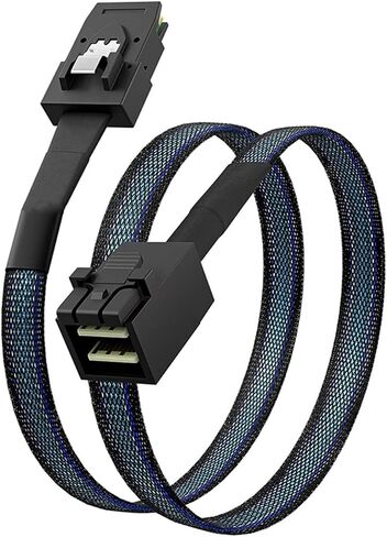 0.5M 1M Internal S/A/S High Density SFF-8643 to S/A/S SFF-8087 12Gbps Data Transfer Cable for Server Controller(0.5m) in Saudi Arabia