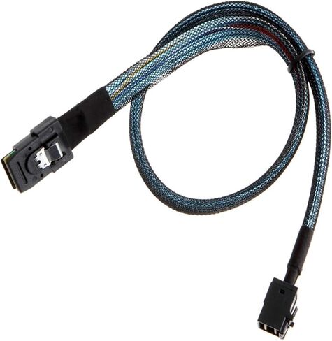 0.5M 1M Internal S/A/S High Density SFF-8643 to S/A/S SFF-8087 12Gbps Data Transfer Cable for Server Controller(0.5m) in Saudi Arabia