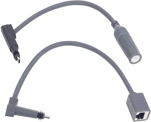 qiilu ethernet joupler for spx slabe to RJ45 Adapter Rubber and Copper 24Awg Single Core SPX to RJ45 for Gen 2 Outdoor LAN Cable in Saudi Arabia