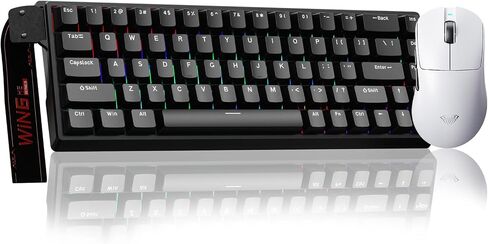 Aula Wireless Keyboard و Mouse Combo ، Win68 He Magnetic Switch Wired Mechanical Gaming Keyboard SC900 Max Wireless Mouse in Kuwait